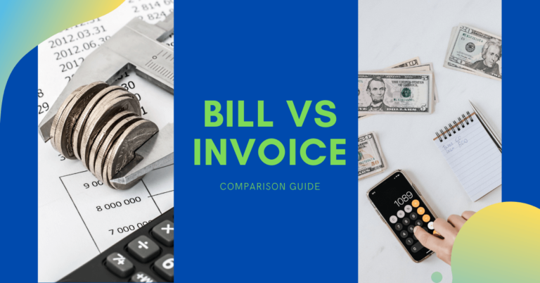bill vs receipt