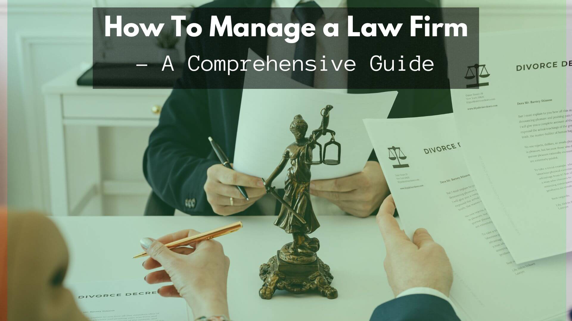 How To Manage A Law Firm Comprehensive Guide ReliaBills